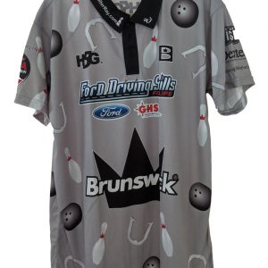 Silver Bowling Shirt Front